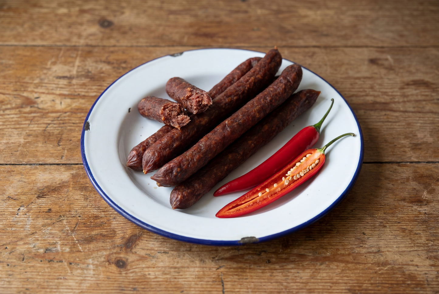 Landjäger mit Chili