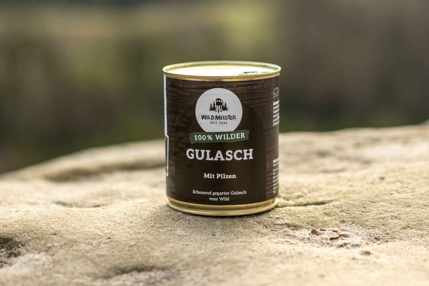 Wilder Gulasch mit Pilzen