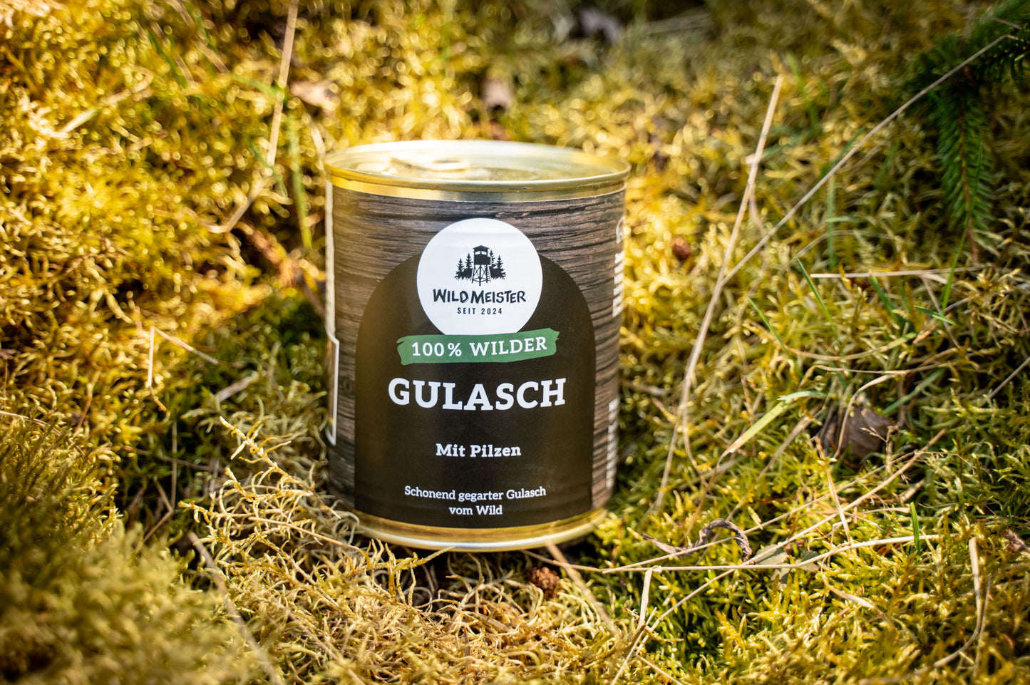 Wilder Gulasch mit Pilzen