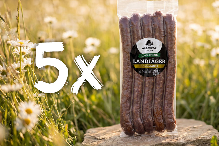Wildes Landjäger-Sparpaket - Knoblauch